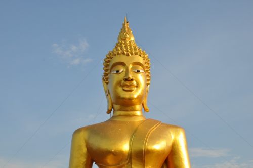 buddha thailand sky