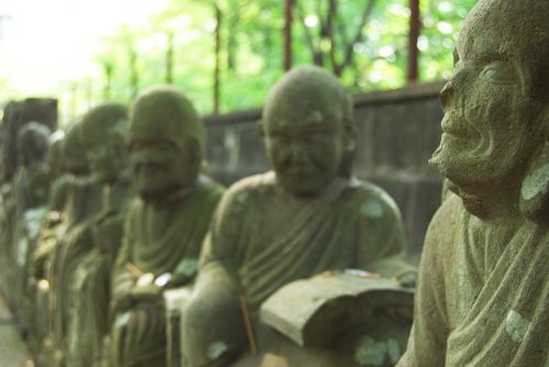 buddha statue stone statues think about