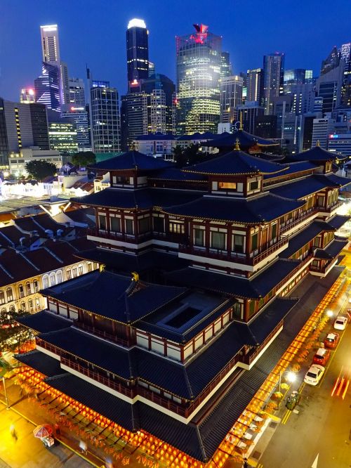 buddha tooth relic temple singapore chinatown