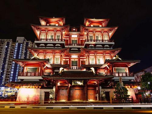 buddha tooth relic temple singapore chinatown