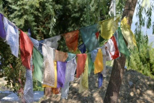 buddhism prayer flags tibetan