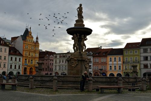 budějovice city bohemia