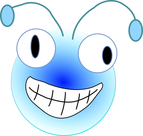 bug head smiling