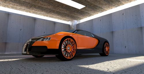 bugatti veyron automobile