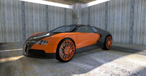 bugatti veyron automobile