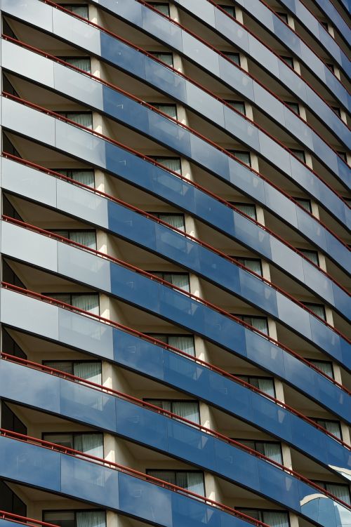 building architecture balconies