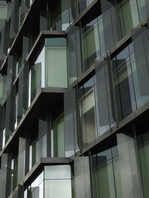building glass windows architecture
