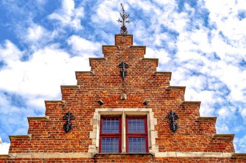 building facade brick