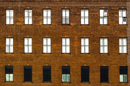 building facade brick