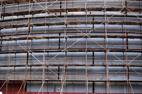 building scaffolding tube