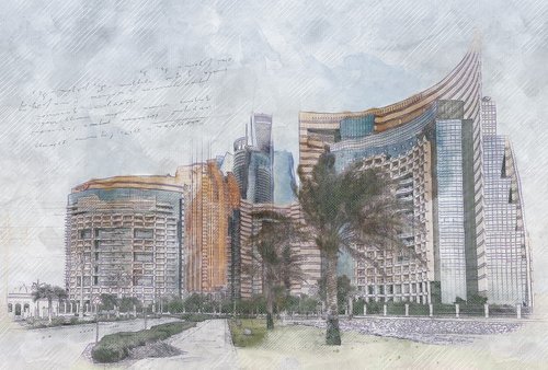 building  architecture  emirates