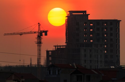 building  sun  window