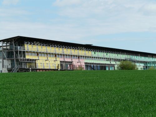 building colorful university