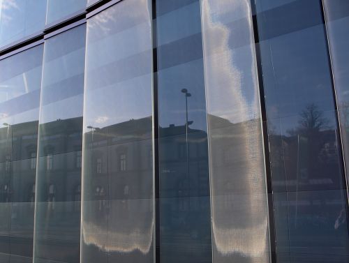 building facade glass