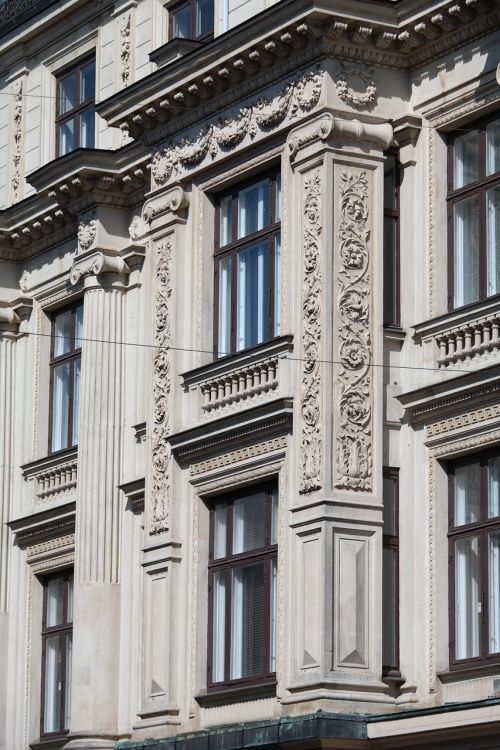 building gray windows