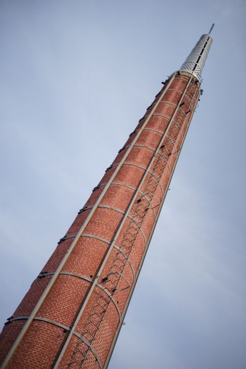 building chimney sky