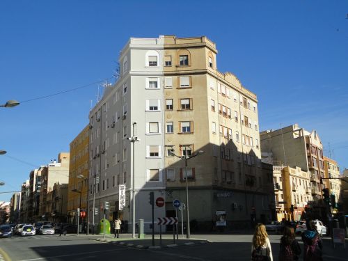 building facades urban