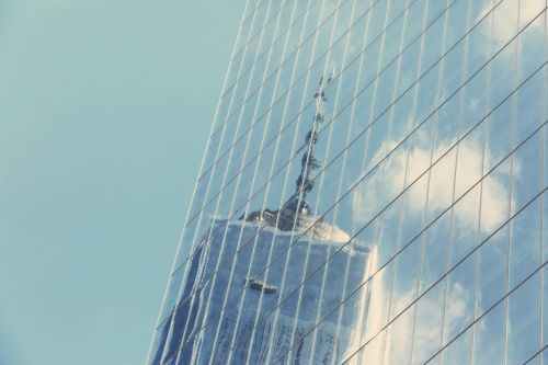 building windows reflection