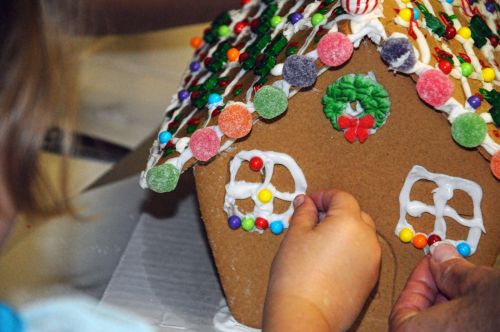 Building A Gingerbread House #8