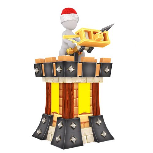 building blocks castle toys