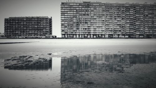 buildings oostende beach