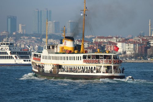 buildings  istanbul  ship