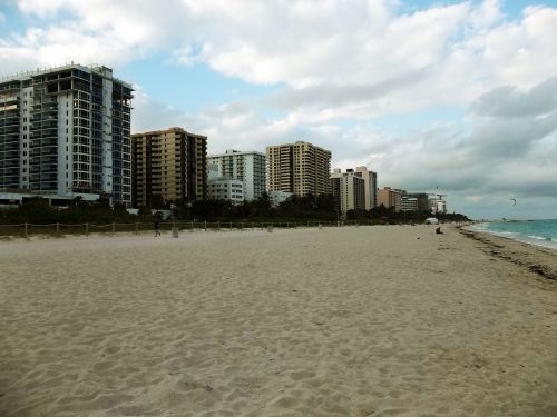 Buildings By The Beach