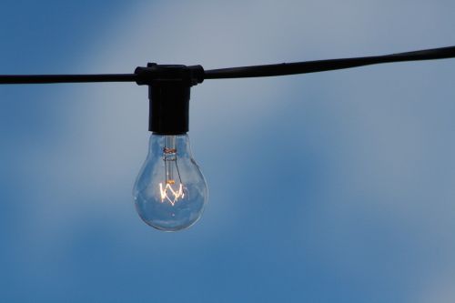 bulb close-up electricity