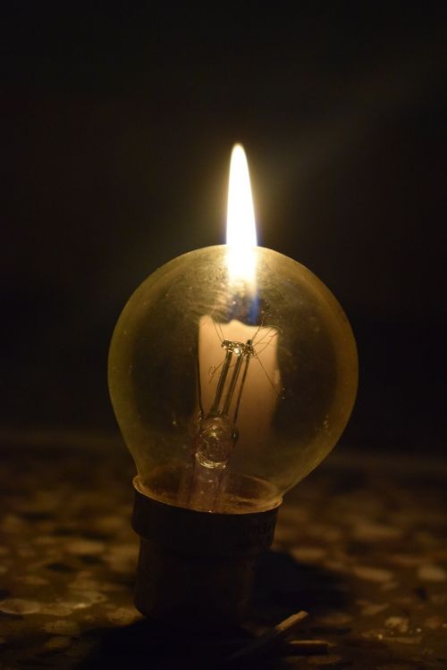 bulb candle b