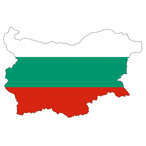 bulgaria map flag