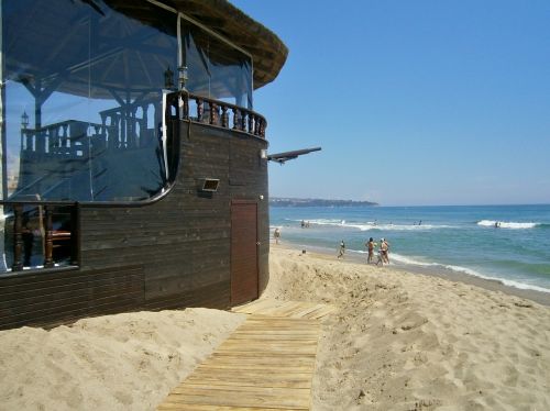 bulgaria sea sand