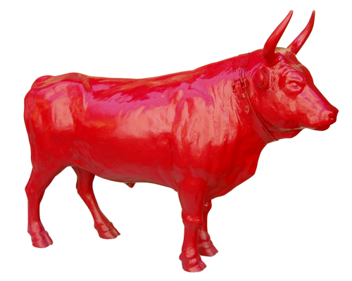 bull red strong