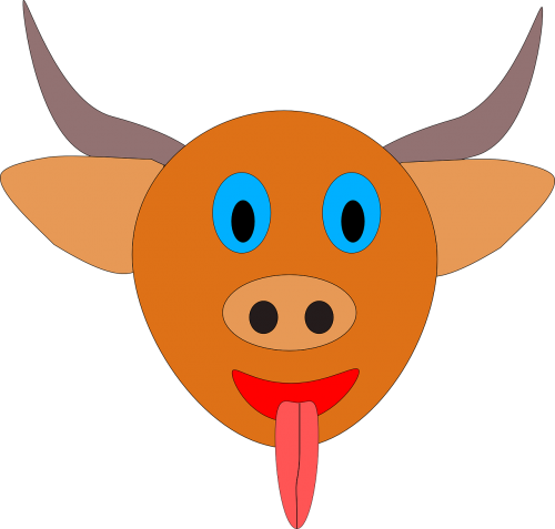 bull horns orange