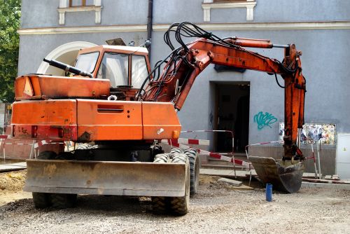 bulldozer excavator mechanical