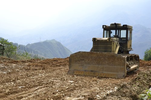 bulldozer  clearing  agriculture