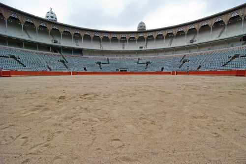 bullfight arena spanish