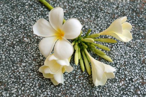 bunches of flowers porcelain flowers