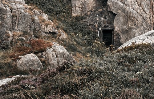 bunker  landscape  nature