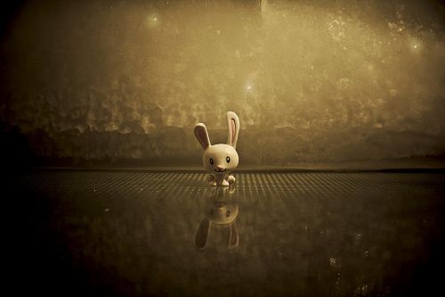 bunny cute figurine