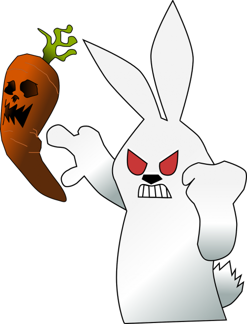 bunny angry mad