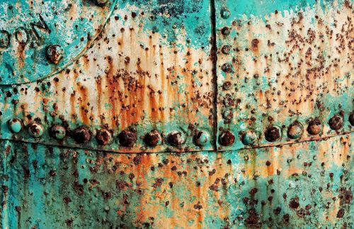 buoy corroded rusty