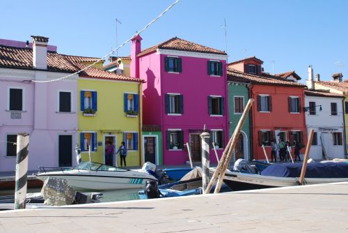 burano colored island