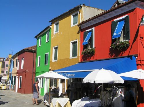 burano italy architecture