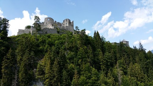 burg ehrenberg  ruin  castle