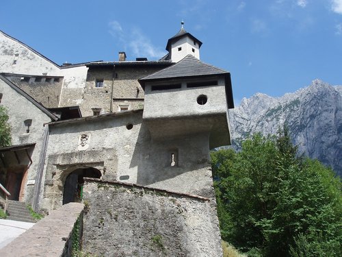 burg hohenwerfen  salzburg  fortress