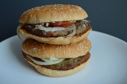burger hamburger food