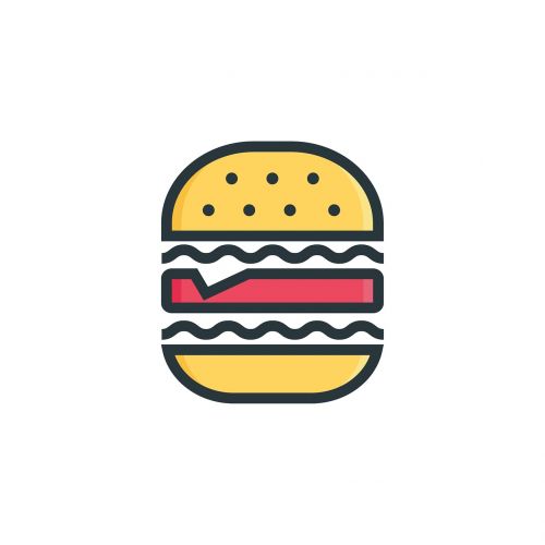 burger icon american
