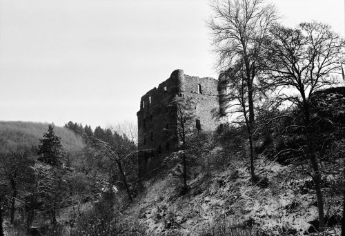 burgruine balduinseck castle ruin