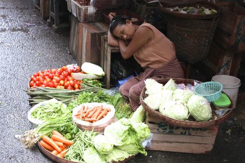 burma myanmar market