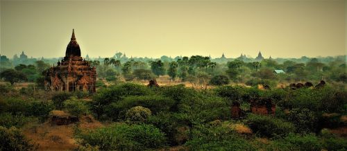 burma bagan landscape